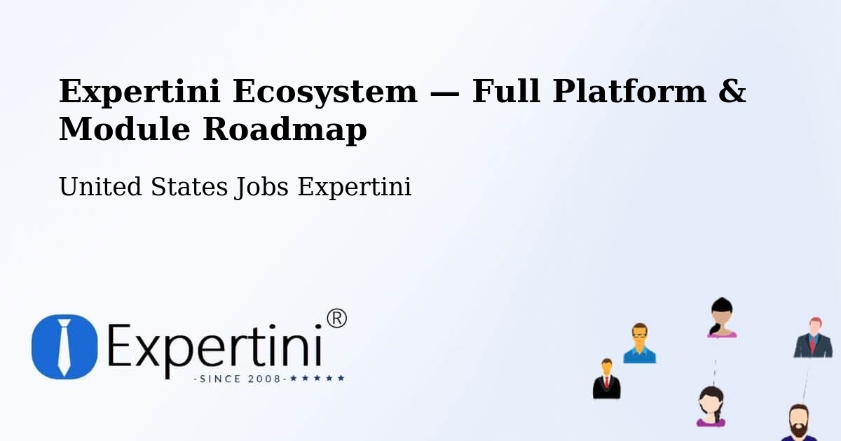 Expertini Ecosystem — Full Platform & Module Roadmap – Texas
