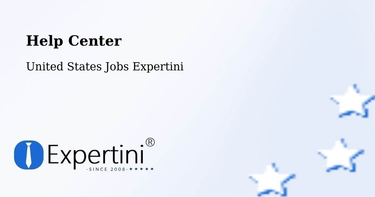Help Center – Texas - United States Jobs Expertini